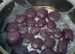 蒸紫薯小饼
