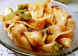西红柿青椒扯面