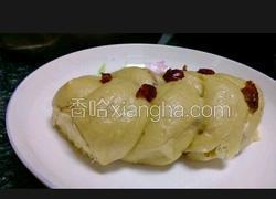 红糖红枣红豆麻花馒头