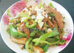 香干子炒肉丝