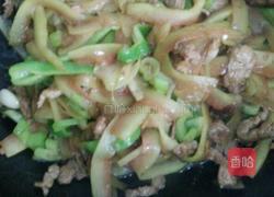 瓜皮青椒肉丝的做法图解8