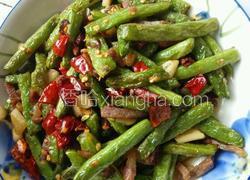 腊肉干煸四季豆