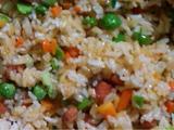 青豆炒饭