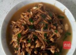 茶树菇炒鱿鱼的做法图解3