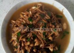 茶树菇炒鱿鱼