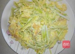 韭黄草鸡蛋的做法图解3