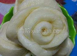 白玫瑰花卷