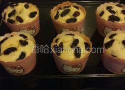 甜提干碎核桃香蕉马芬