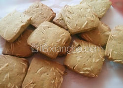抹茶杏仁饼干
