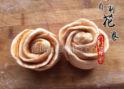 自制玫瑰花卷