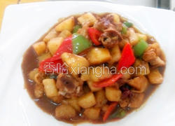 土豆烧鸡块