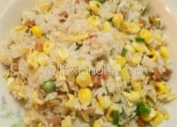 自制扬州炒饭