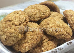 蜂蜜燕麦片酥饼