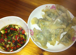 猪肉香莱馅饺子