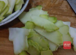 青榨菜虾皮炒肉丝的做法图解6