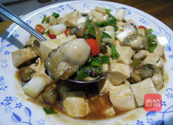 鲜蚵烩豆腐的做法图解5
