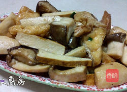 素炒鸡脾菇的做法图解3