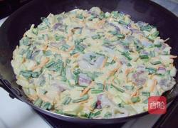 起司海鲜蔬菜煎饼的做法图解6