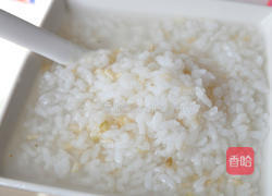焗烤牛肉粥南瓜盅的做法图解4