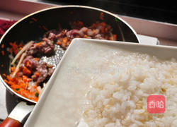 焗烤牛肉粥南瓜盅的做法图解6