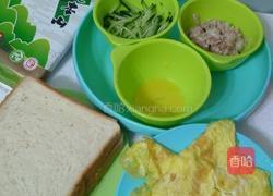 海苔鲔鱼三明治的做法图解2