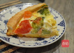 鲑鱼蔬菜蛋派的做法图解11