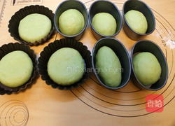 抹茶红豆面包的做法图解10