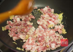 绞肉豆干丁的做法图解3