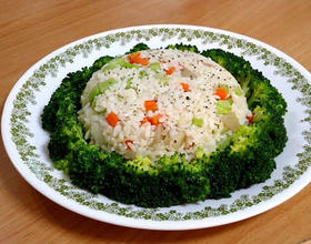 清爽莲雾菜心炒饭