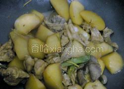 兔肉闷萝卜
