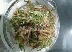 苦菊拌馓子