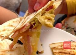 墨西哥泡菜烤饼的做法图解3