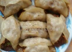 羊肉丁胡萝卜开口锅贴