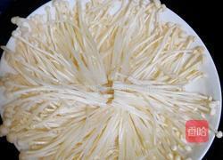 金针菇豉油蒸豆腐的做法图解1