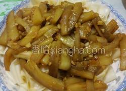 红烧茄子拌鹅肠粉