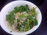 香味绿豆芽韭菜