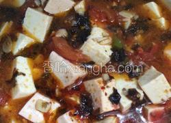 西红柿炖豆腐