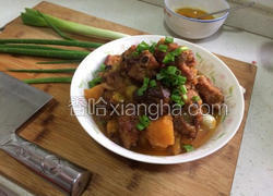 土豆烧排骨