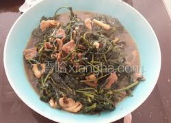 辣椒叶炒肉片