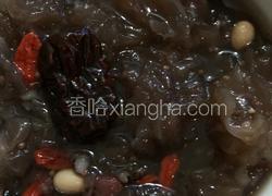 红枣枸杞银耳粥