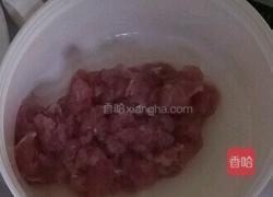 空心菜梗炒辣椒肉末的做法图解3