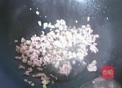 空心菜梗炒辣椒肉末的做法图解5