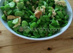 嫩蚕豆炒鸡蛋