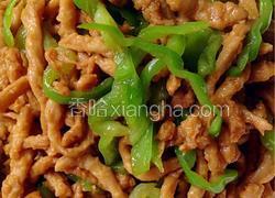 青椒面筋丝