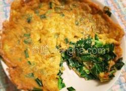 韭菜鸡蛋饼