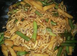 土豆豆角焖面
