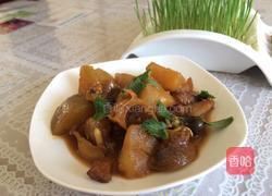 五花肉海脐子烧土豆的做法图解11
