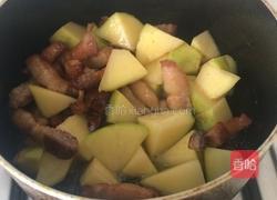 五花肉海脐子烧土豆的做法图解6
