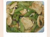 蚝汁丝瓜豆腐