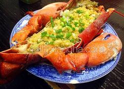 开边蒜蓉大龙虾